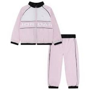 Jordan Girls Pink White Piping 2 Piece Pants Track Suit NWT Size 3T